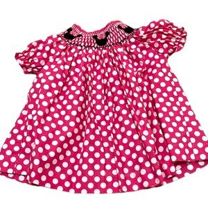 Smocked Minnie Mouse Dress